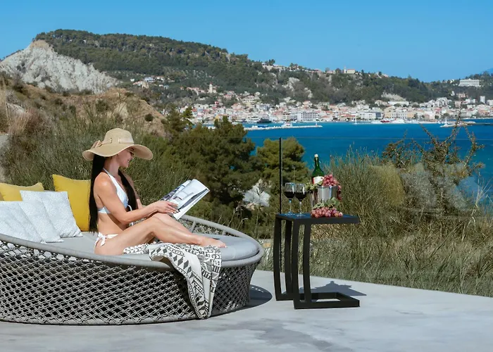 וילה Sueno Luxury Villa, In 180 Iconic Sea View ארגאסי